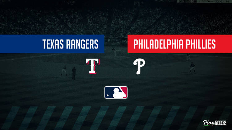 Rangers Vs Phillies: MLB Betting Lines & Predictions