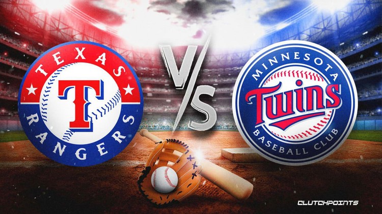 Rangers vs. Twins prediction, odds, pick, how to watch