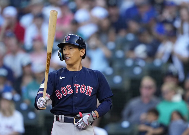Red Sox OF Masataka Yoshida got a chance to speak to his hero Tuesday