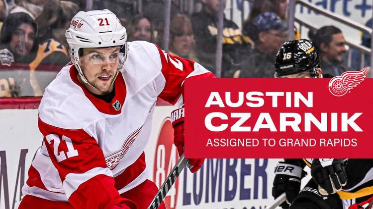 Red Wings assign Austin Czarnik to Griffins