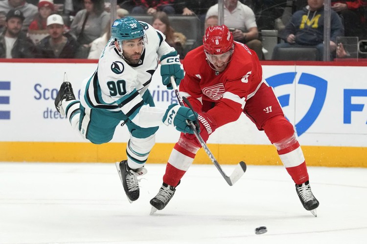 Red Wings vs Sharks: Use promo MLIVEMGM, get $1,500 bonus