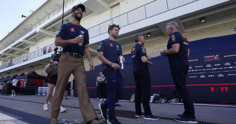 Ricciardo back on track and grinning again at Formula One's U.S. Grand Prix