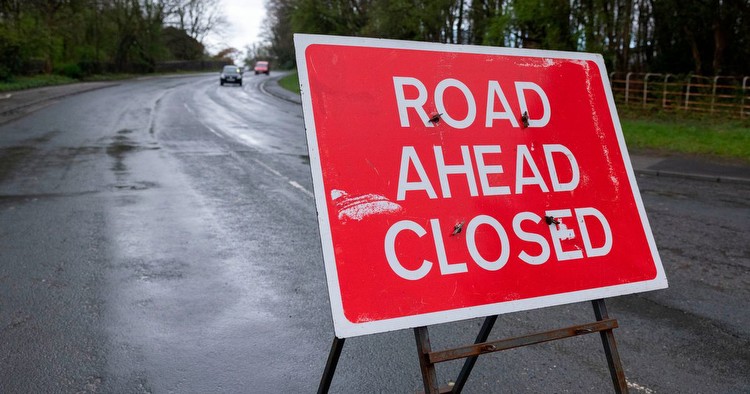 Road linking Wales and England blocked as nations prepare for World Cup clash