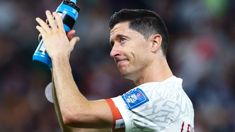 Robert Lewandowski handed three-match ban for referee gesture one day after Poland World Cup loss to France