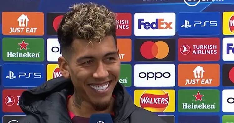 Roberto Firmino made eerily-accurate prediction for Liverpool's hammering of Rangers