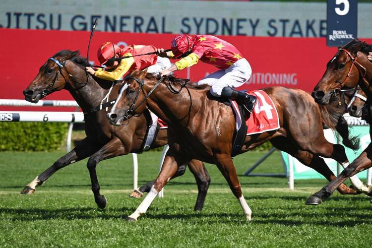 Rocketing By in Sydney Stakes upset
