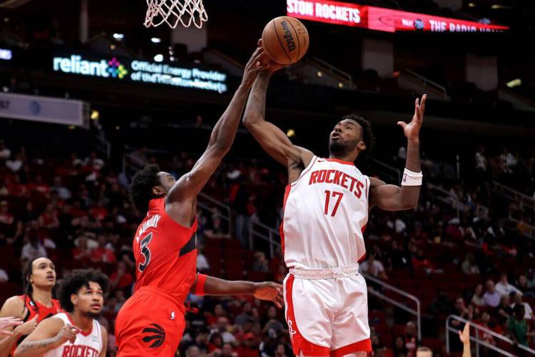 Rockets depth chart prediction 2.0: Who stays at center? Rookie Tari Eason, and more