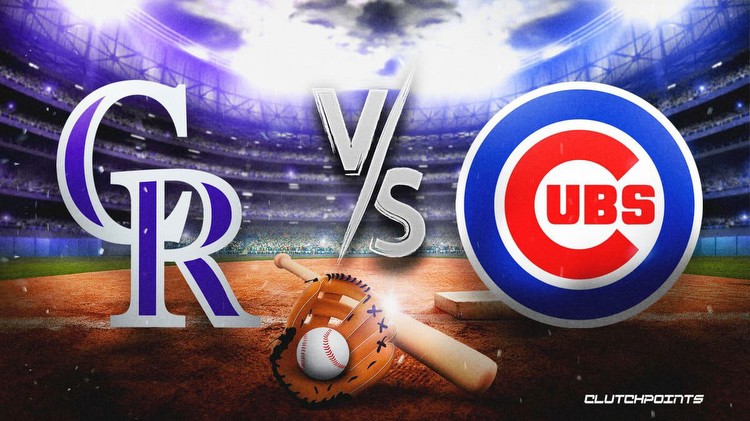 Rockies-Cubs prediction, odds, pick, how to watch