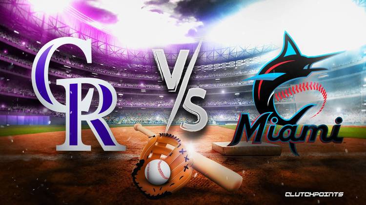 Rockies-Marlins prediction, odds, pick, how to watch