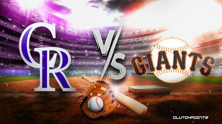 Rockies vs. Giants prediction, odds, pick, how to watch