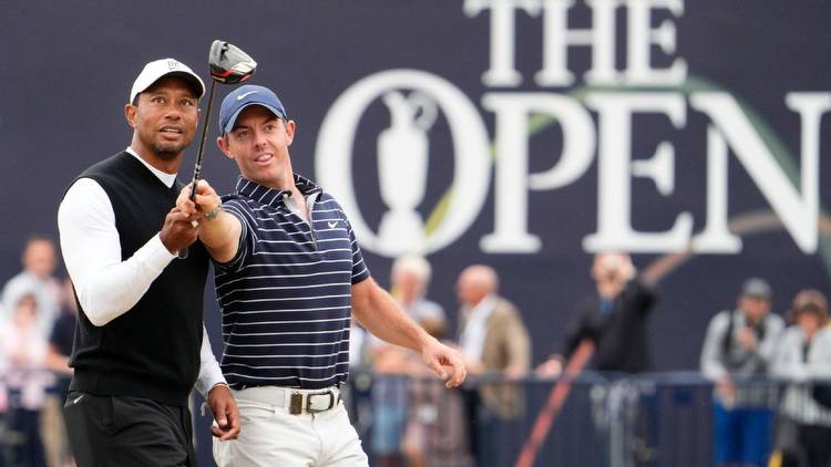 Rory McIlroy betting favorite to win The Open, but long shot Tiger Woods is sportsbooks' largest liability