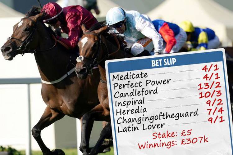 Royal Ascot punter goes through the card to win over £300k from £5 bet with bit of help from Frankie Dettori on Inspiral
