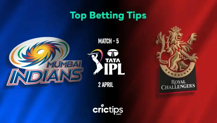Royal Challengers Bangalore vs Mumbai Indians Betting Tips