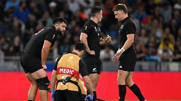 Rugby World Cup: Tyrel Lomax knee injury big concern for All Blacks ahead of quarterfinal
