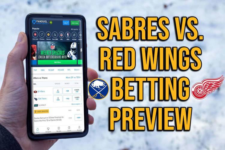 Sabres vs. Red Wings Betting Odds, Pick, and Prediction (January 17, 2022)
