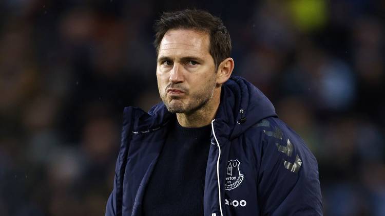 Sack race odds: Frank Lampard odds-on after Everton thrashed by Bournemouth