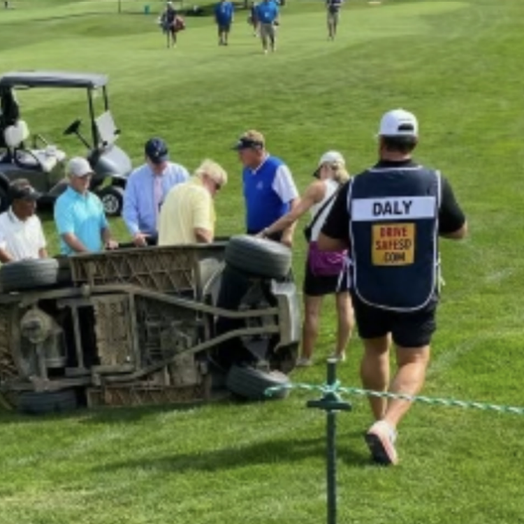 Sahith Theegala's family win, John Daly's golf cart mishap and an actual on-course knockout punch