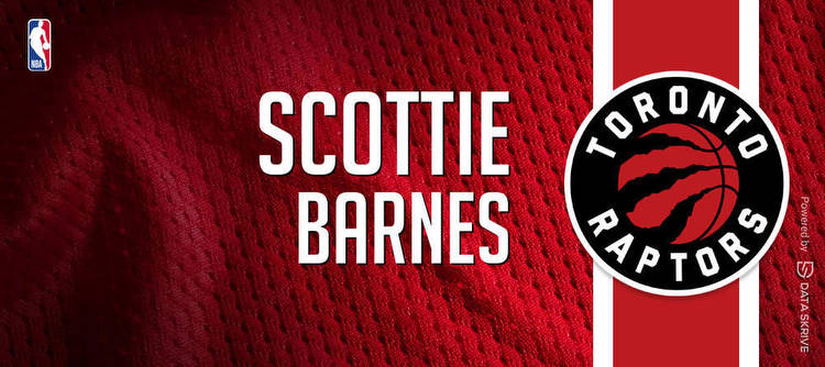 Scottie Barnes: Prop Bets Vs Suns