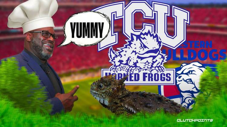 Shaq will eat a horned frog if Bulldogs beat TCU in Championship