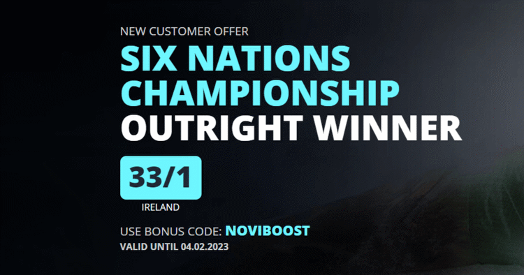 Six Nations Betting: Back Ireland at 33/1 to Win The 2023 Six Nations With Novibet