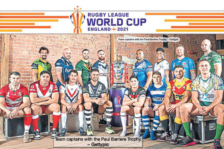 Sneak peek of Rugby League World Cup teams