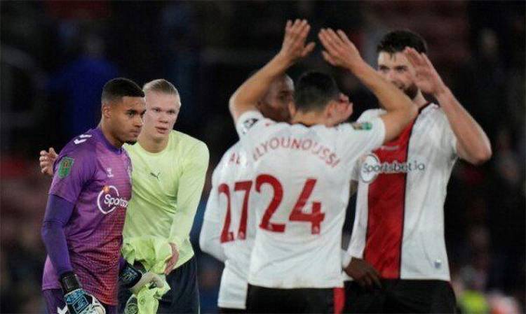 Southampton defeats Man City to make it up to League Cup semi-final round