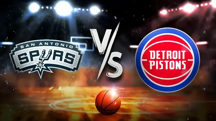 Spurs vs. Pistons prediction, odds, pick, how to watch