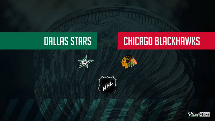 Stars Vs Blackhawks NHL Betting Odds Picks & Tips