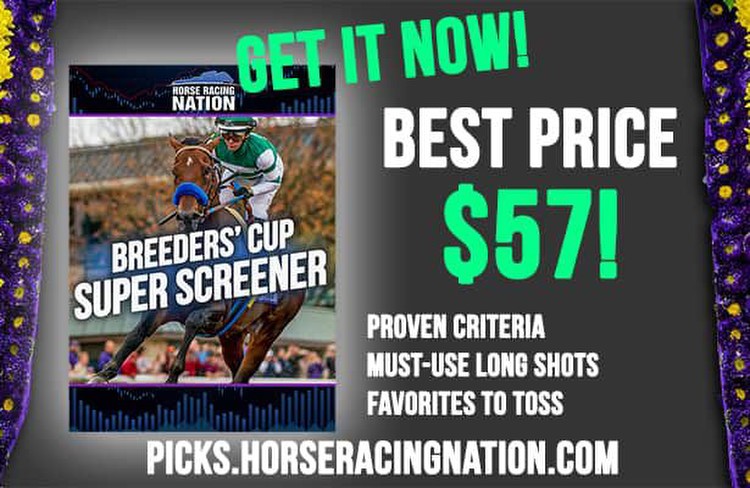 Super Screener Breeders' Cup Early Edition includes 12/14 races