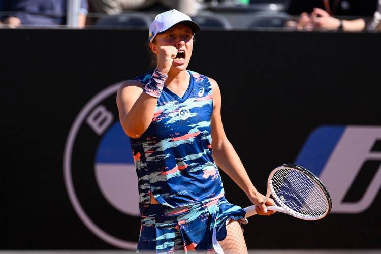 Swiatek asserts No. 1 status with win over Andreescu in Rome