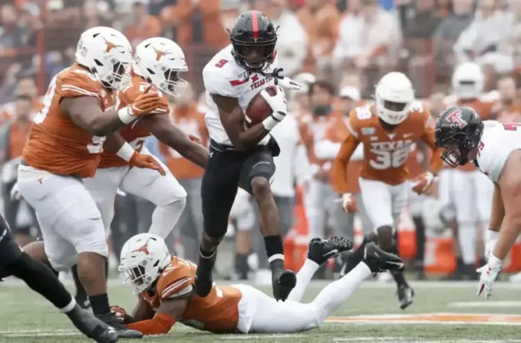 Texas Tech Red Raiders Open as Underdogs vs. Texas Longhorns