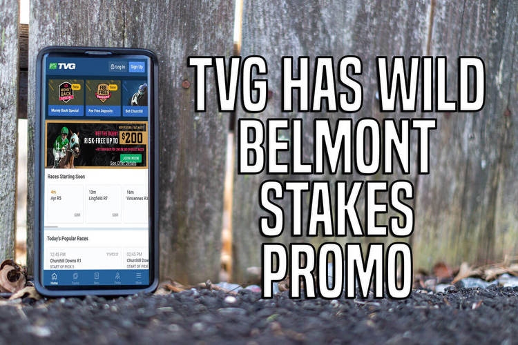 The best Belmont Stakes betting app: TVG offers can’t-miss race promo