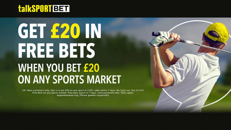 The Open Championship golf odds boost on talkSPORT BET