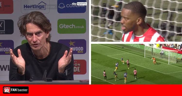 Thomas Frank bemused by Newcastle players trying to intimidate Ivan Toney in post-match rant