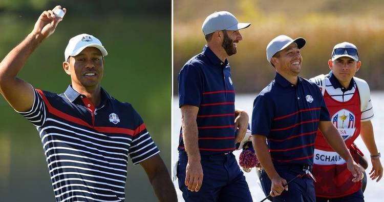 Tiger Woods "fired up" over Ryder Cup as he sends Team USA inspiring message