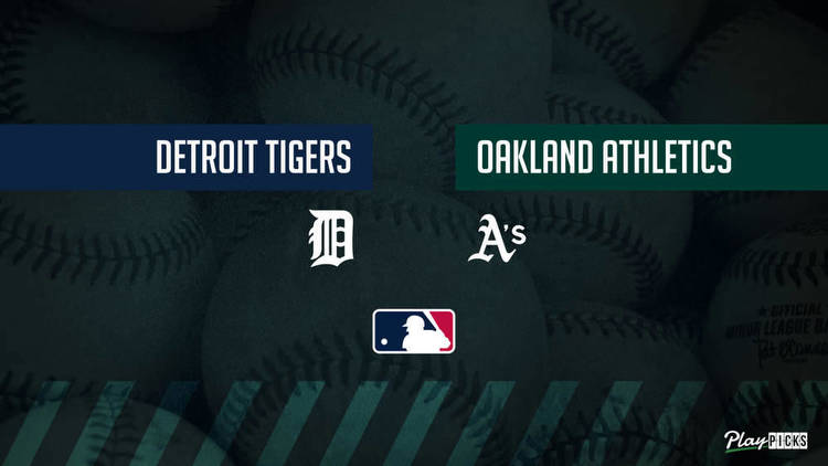 Tigers vs. Athletics Prediction: MLB Betting Lines & Picks