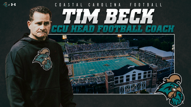 Tim Beck Named Head Football Coach at Coastal Carolina