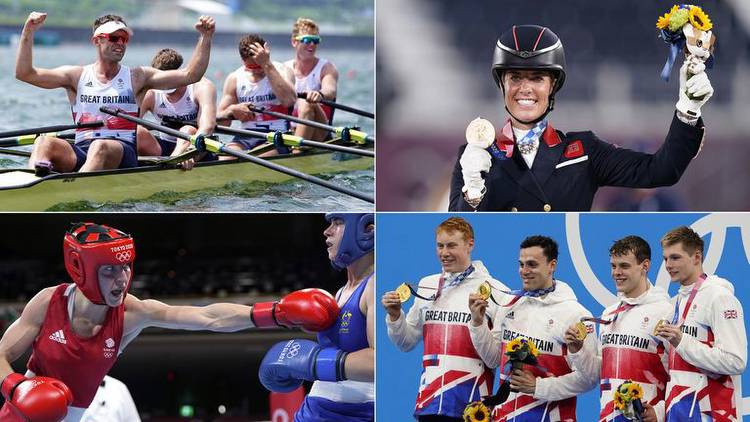 Tokyo Olympics: Team GB win gold in men's 200m swimming relay as Charlotte Dujardin claims bronze in dressage