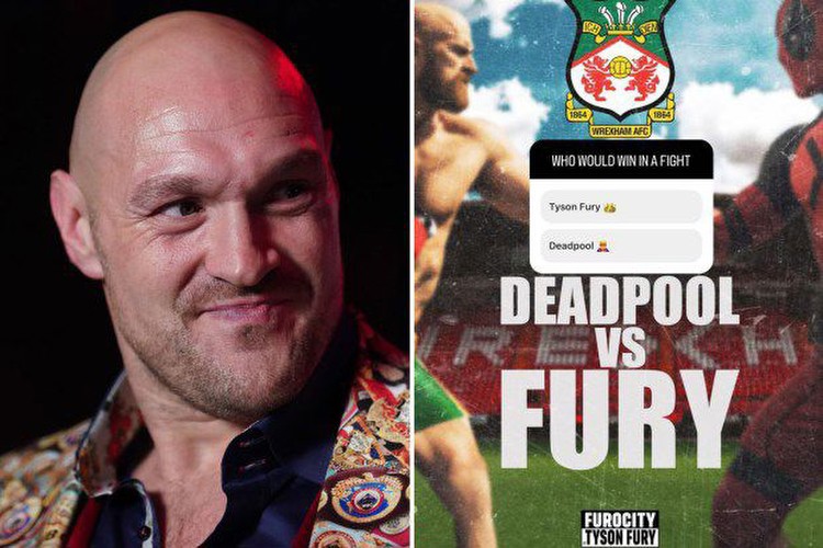 Tyson Fury calls out Ryan Reynolds for Deadpool revenge fight after his beloved Morecambe thumped by Wrexham