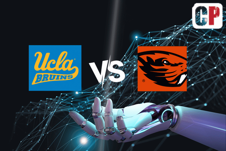 UCLA Bruins at Oregon State Beavers AI NCAA Prediction 101423