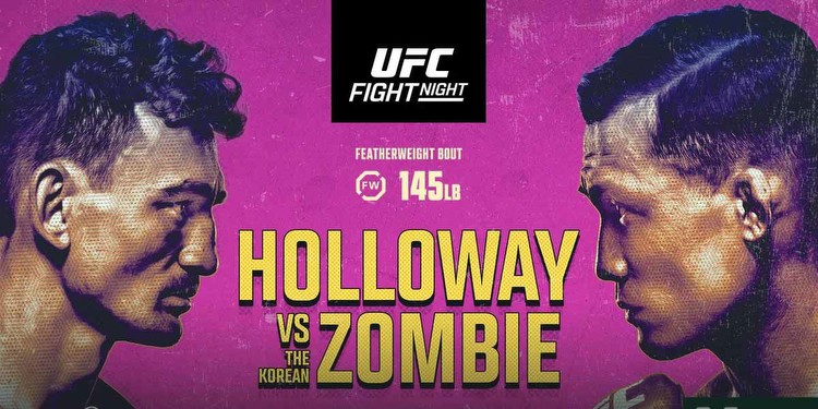 UFC Fight Night Fight Specials for Holloway Vs Korean Zombie