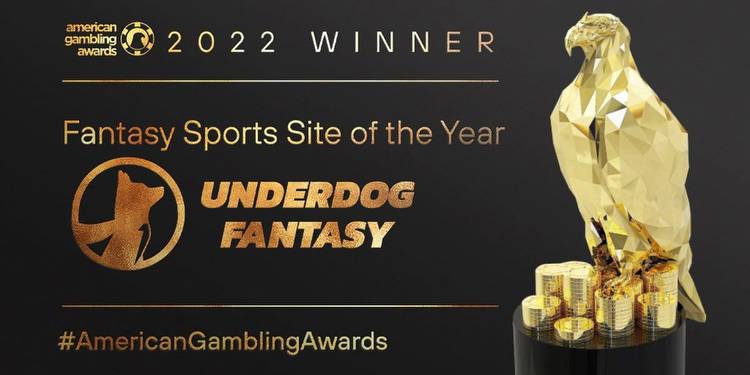 Underdog Fantasy is AGA Fantasy Sports Site of the Year