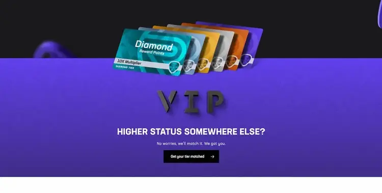 A promo image of the Hard Rock Bet VIP loyalty program