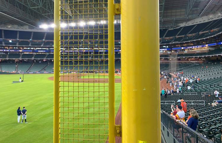 View from supposed worst seat at Astros' Minute Maid Park