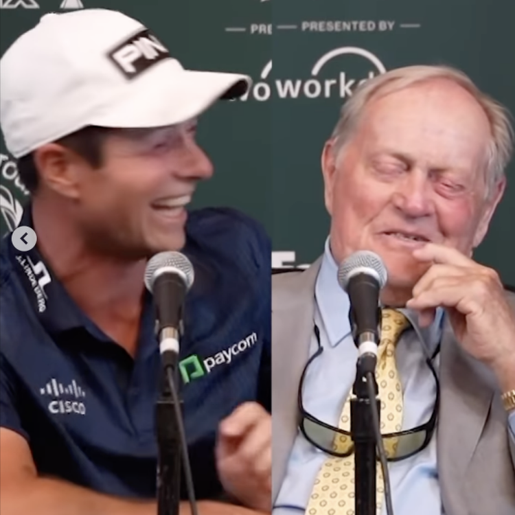 Viktor Hovland jabs Jack Nicklaus, Rose Zhang makes history, and Charlie Woods dominates with Tiger watching