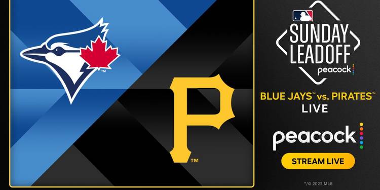 Watch Blue Jays-Pirates on Peacock on Sept. 4