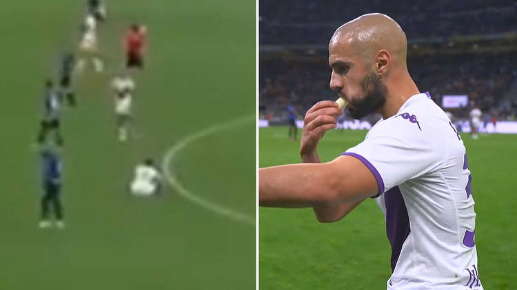 Watch Serie A star ‘fake injury’ so team-mate Amrabat can break his Ramadan fast in Fiorentina win