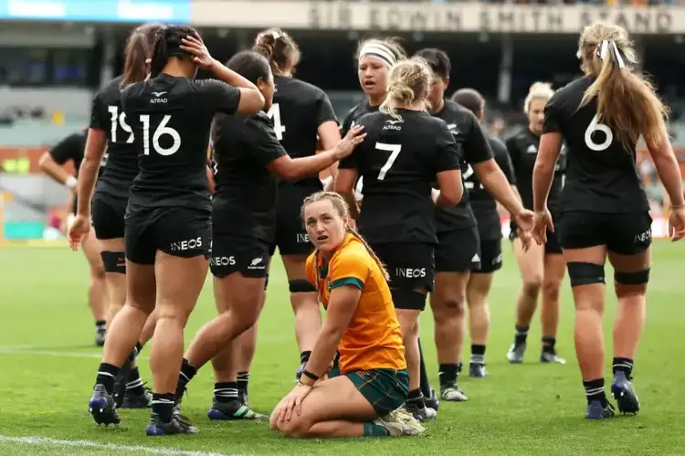 'We don't feel like there's any pressure': Wallaroos want to break duck in World Cup opener