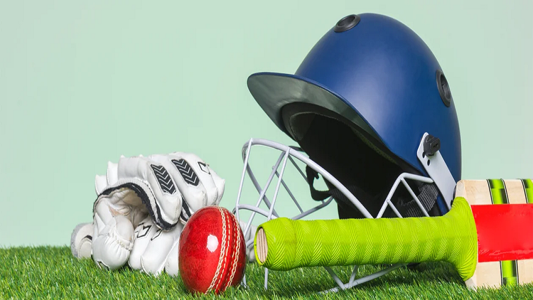 What is the protective equipment that cricket players use?