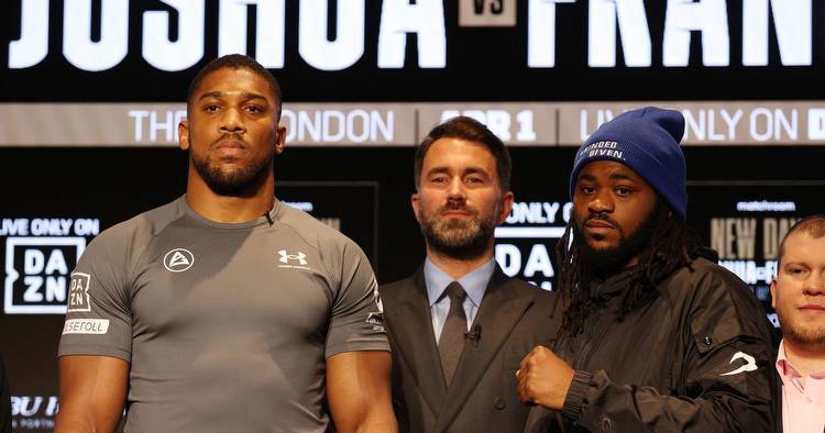 What time and TV channel is Anthony Joshua v Jermaine Franklin on tonight? Streaming information and betting odds